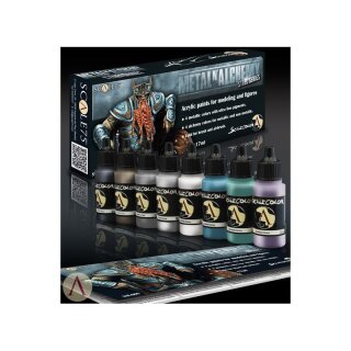 Metal and Alchemy Steel Paint Set
