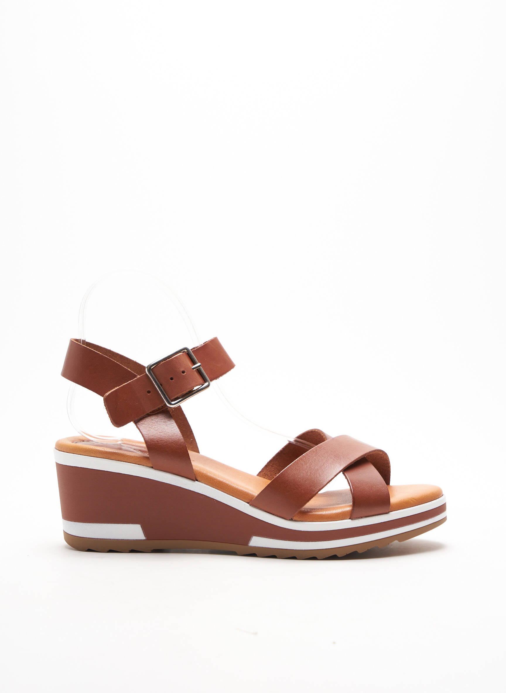 Kickers Sandales Nu Pieds Femme couleur marron