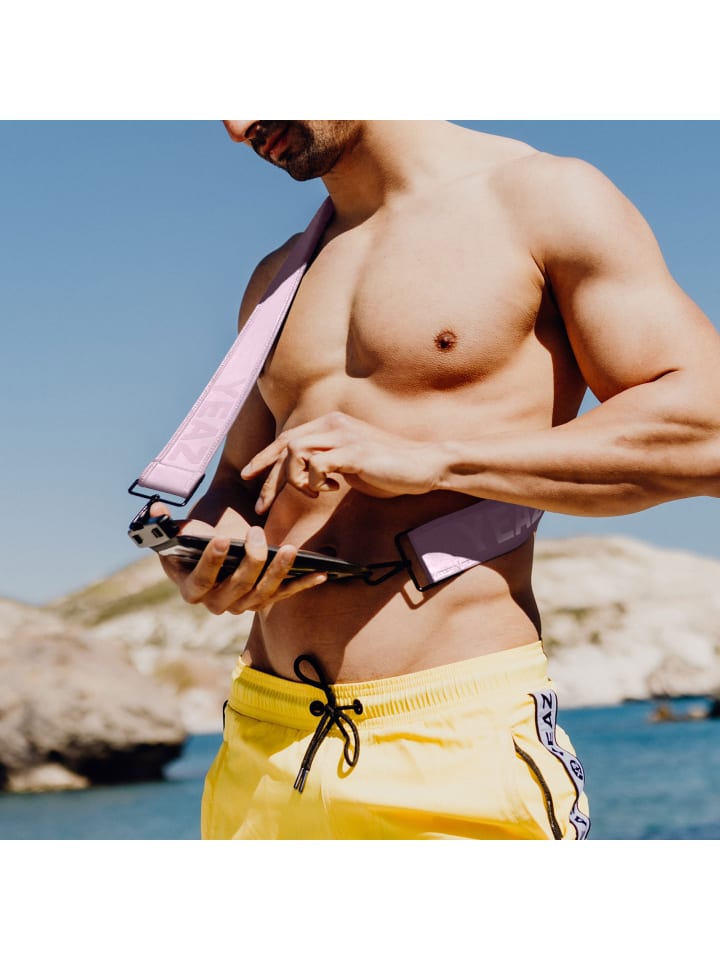 YEAZ OCEAN SHOT Neopren-Gurt mit Handytasche in lila günstig kaufen onesize
