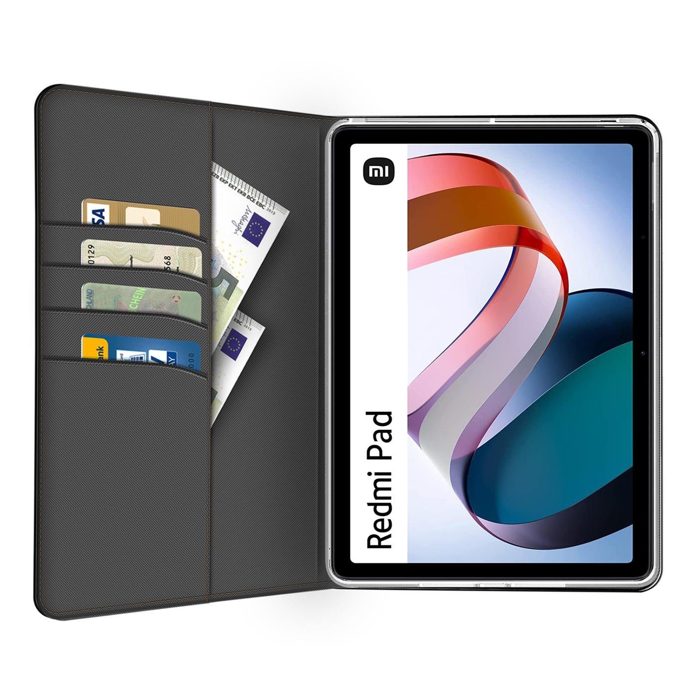 CoolGadget Tablet-Hülle Book Case Tablet Tasche für Xiaomi Redmi Pad 26,9 cm (10,61 Zoll), Hülle Klapphülle Cover für Redmi Pad Schutzhülle