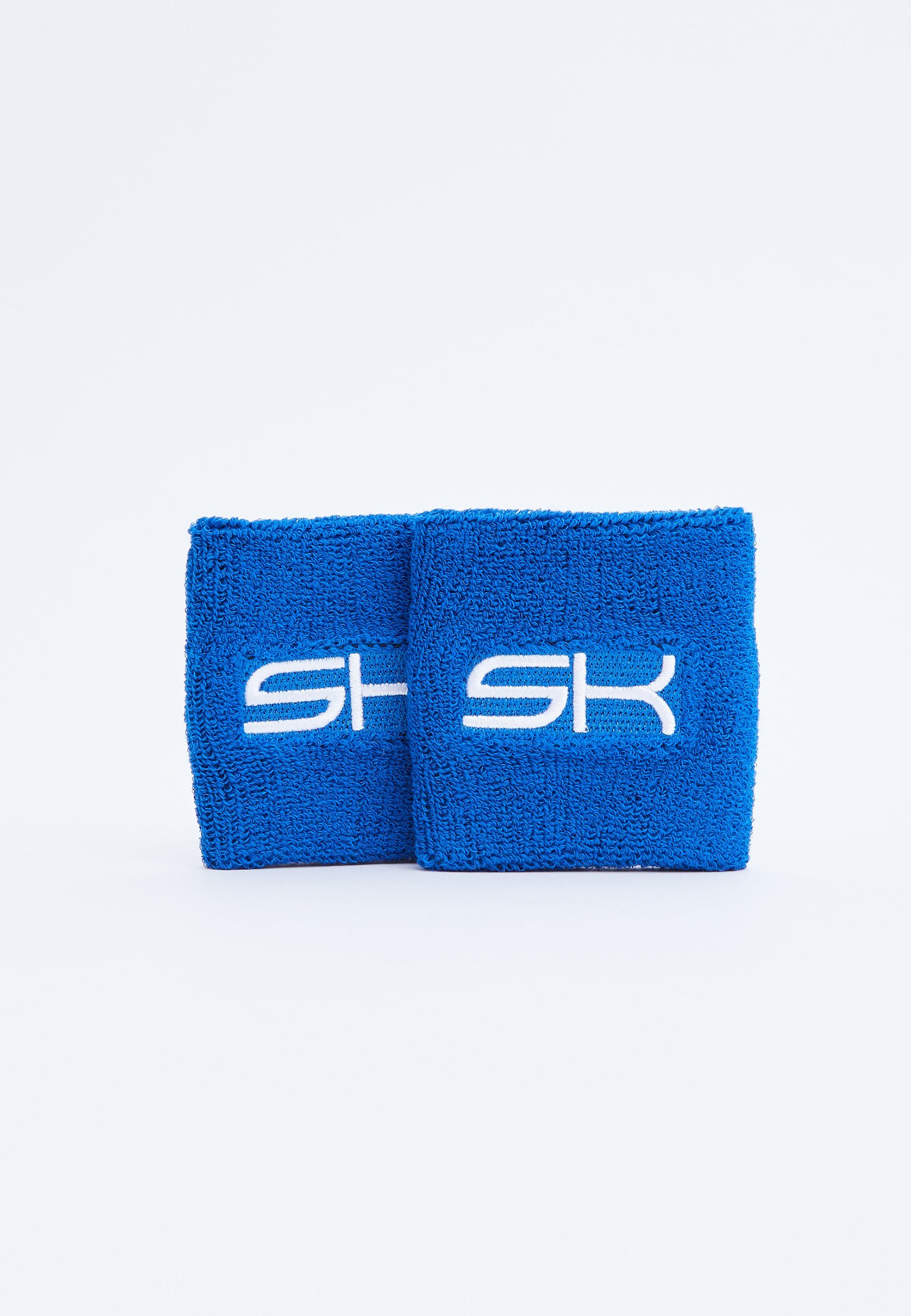 SPORTKIND Schweißband Tennis Schweißbänder klein 2er Set unisex Kinder & Erwachsene, kobaltblau