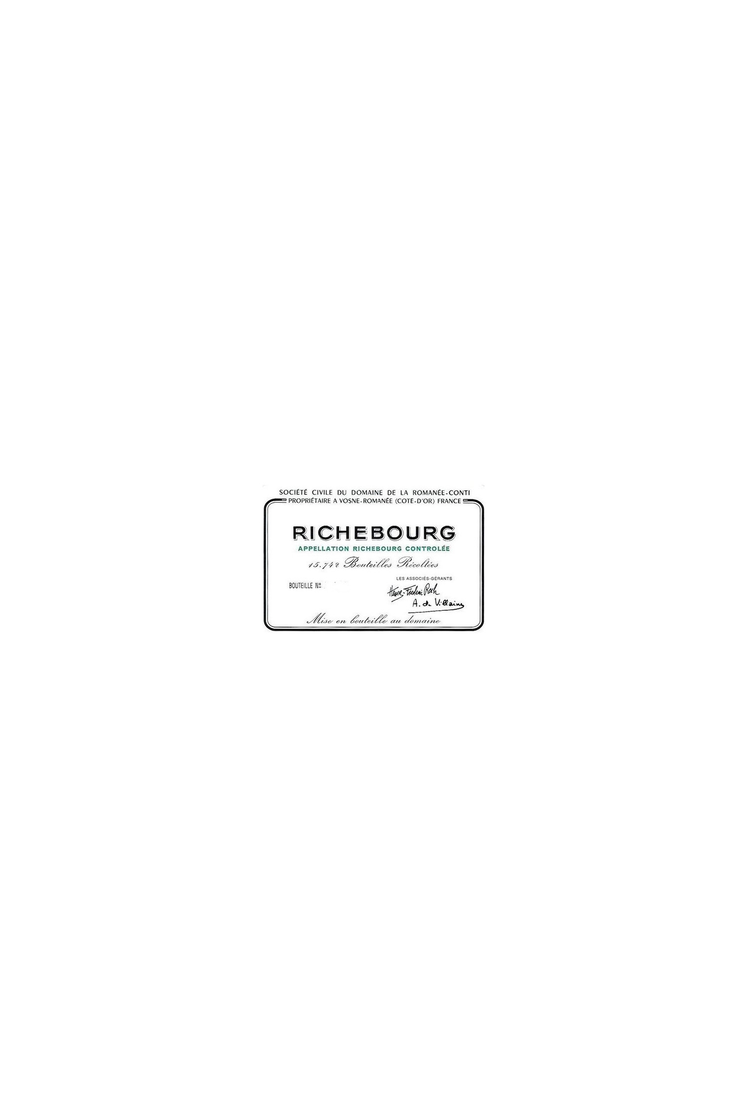 Domaine De La Romanee Conti 1988, Richebourg