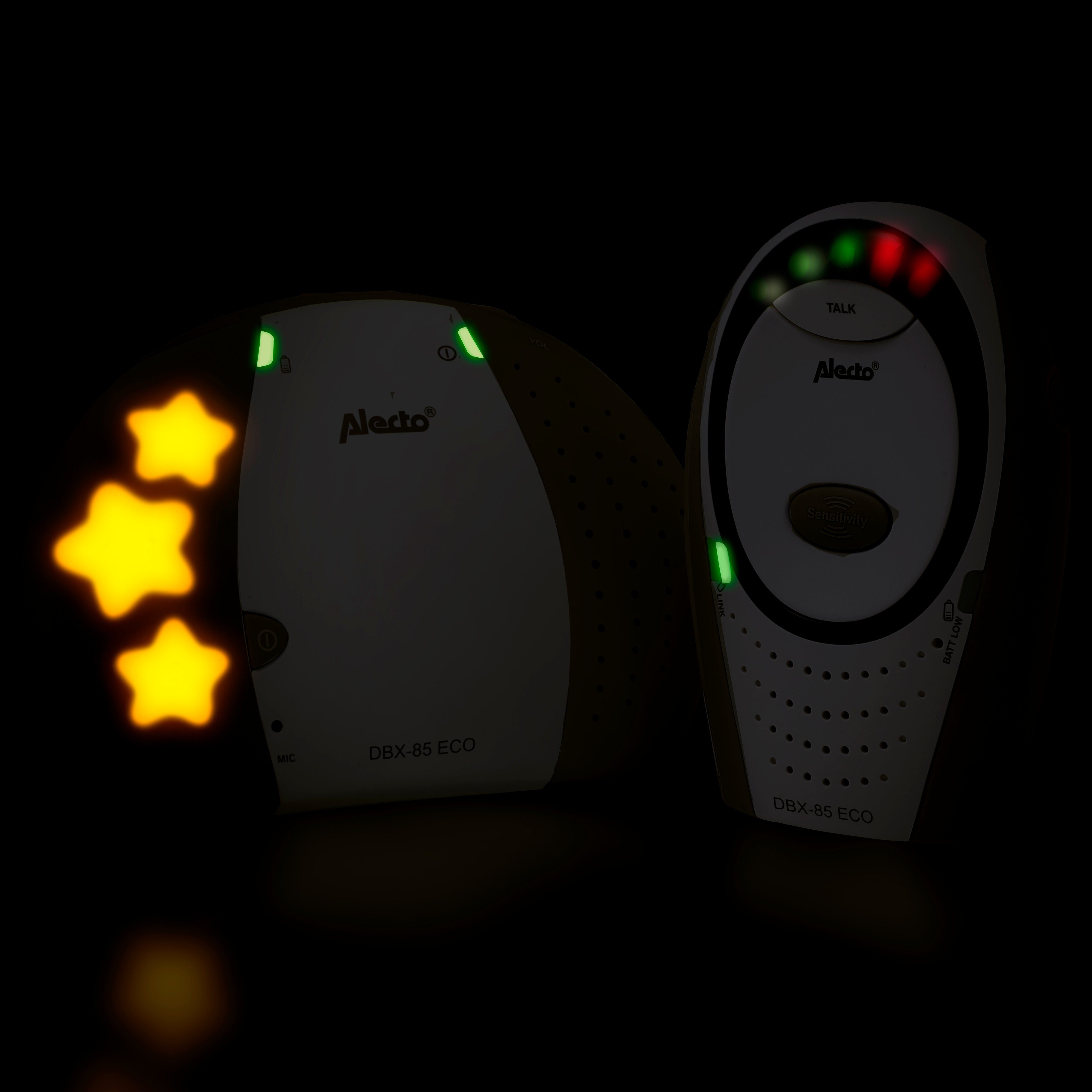 Alecto Babyphone DBX-85 LIMITED DECT Babyphone mit Full ECO-Modus