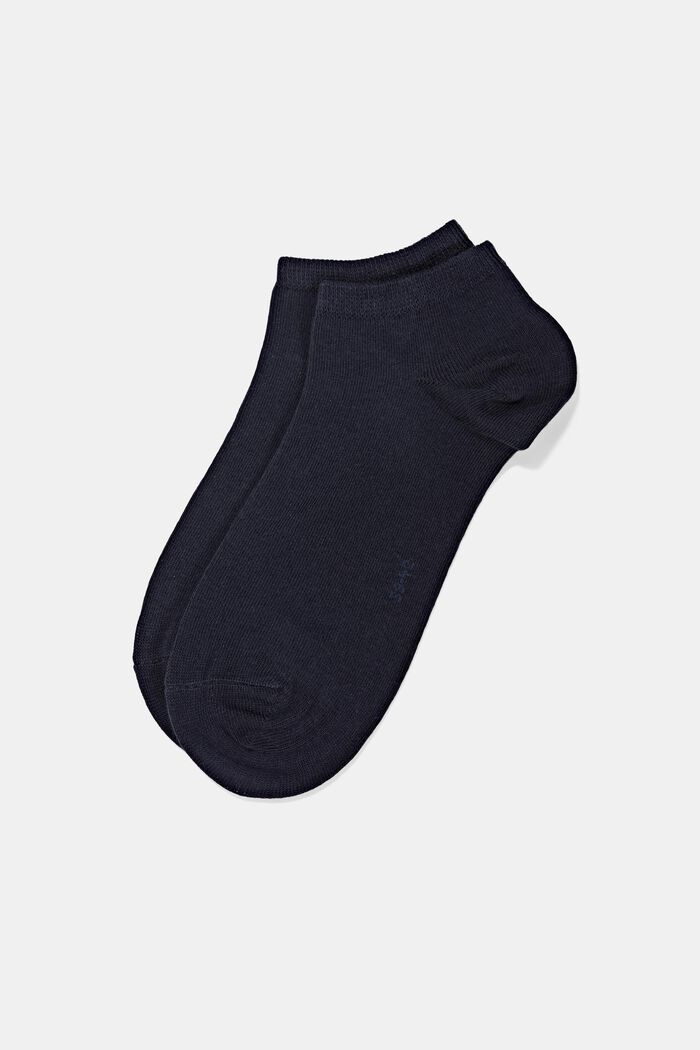 2er-Set Sneakersocken, Bio-Baumwolle
