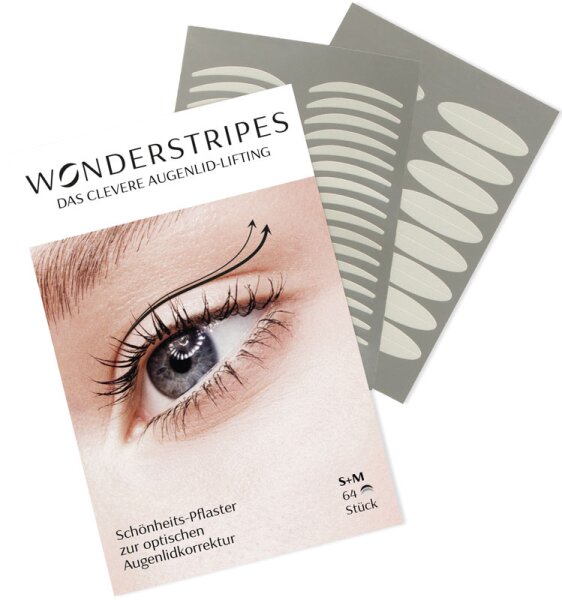 Wonderstripes Beauty Tapes Gr. S+M Augenlid-Tape