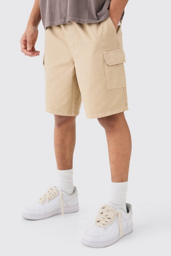 Lockere Cargo-Shorts