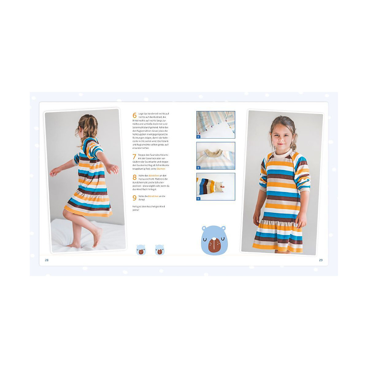 Cosy Jersey-Looks für Kinder nähen