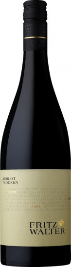 2019 Merlot Erlesen trocken - Weingut Fritz Walter