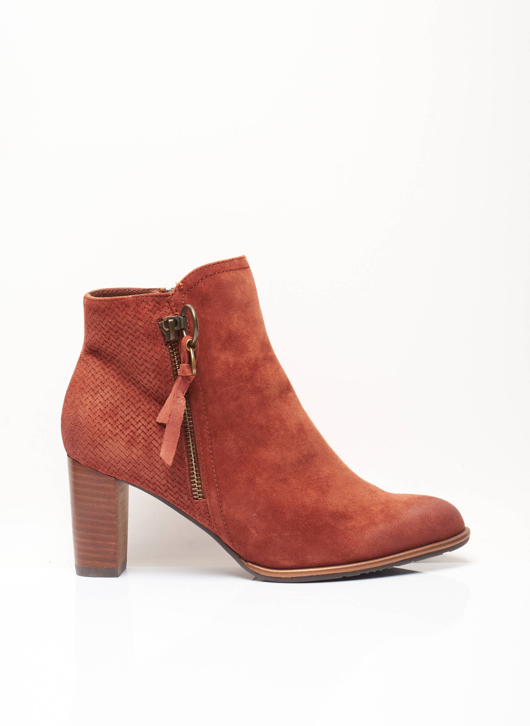 Fugitive By Francesco Rossi Bottines Femme couleur orange