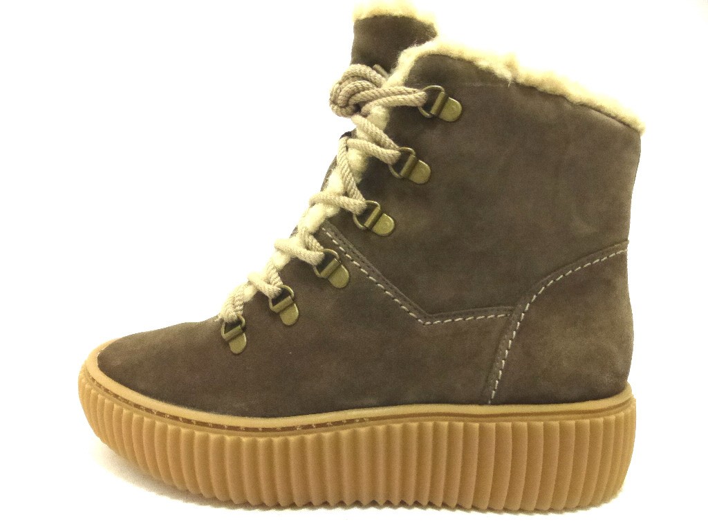 PAUL GREEN Winterstiefel braun 0063-4663-003/Schnürstiefelett