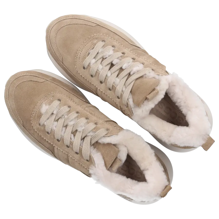 305 SOBE - Sneaker low LAGUNA Veloursleder - beige