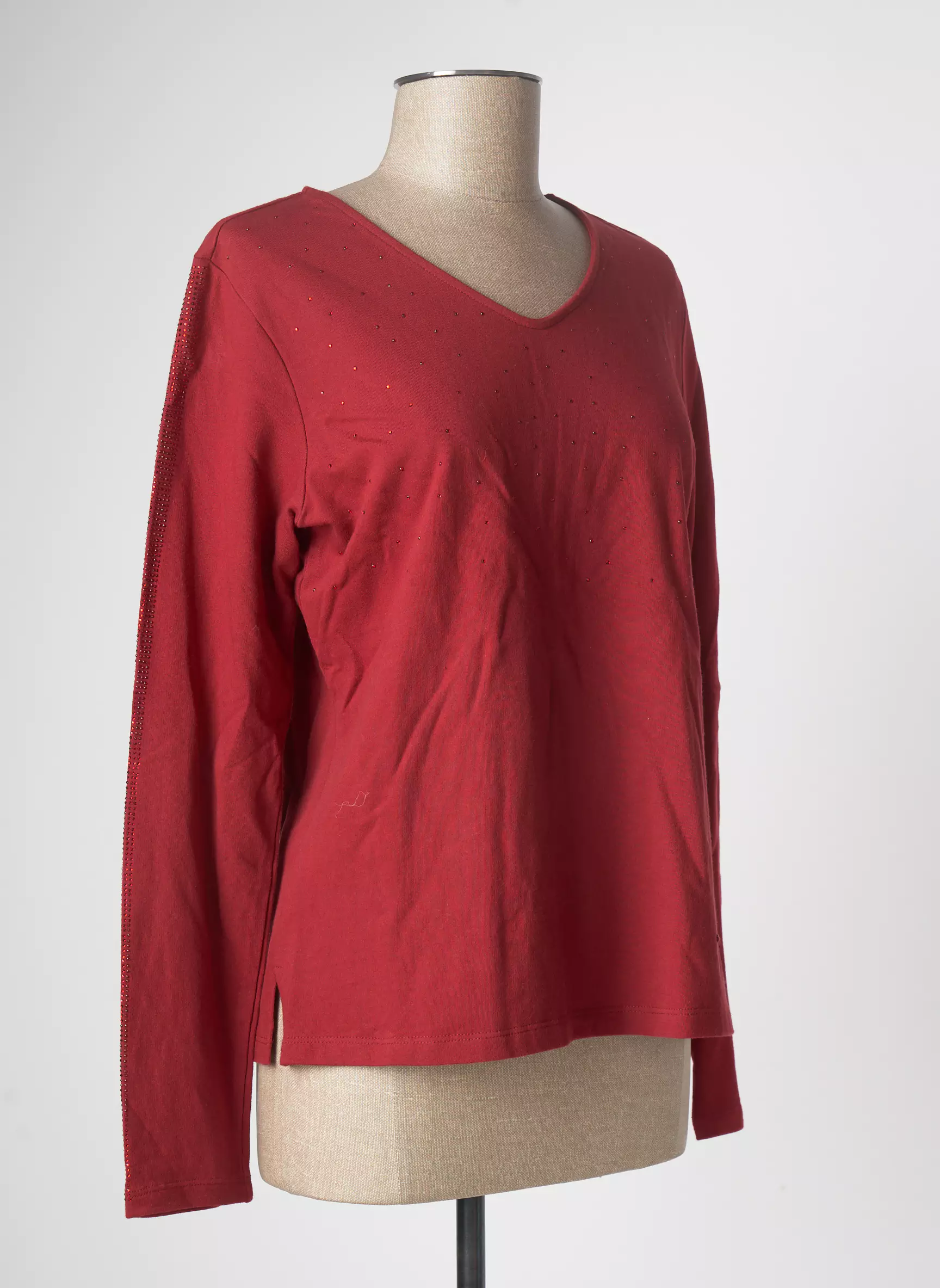 Agathe   Louise Tshirts Femme couleur rouge