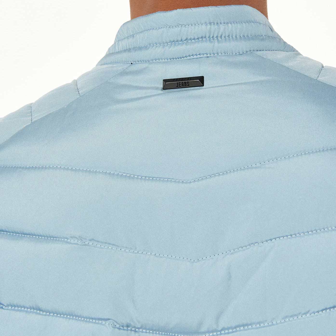VASCO  Doudoune sans manches bleu clair Homme en 100% polyester recyclé