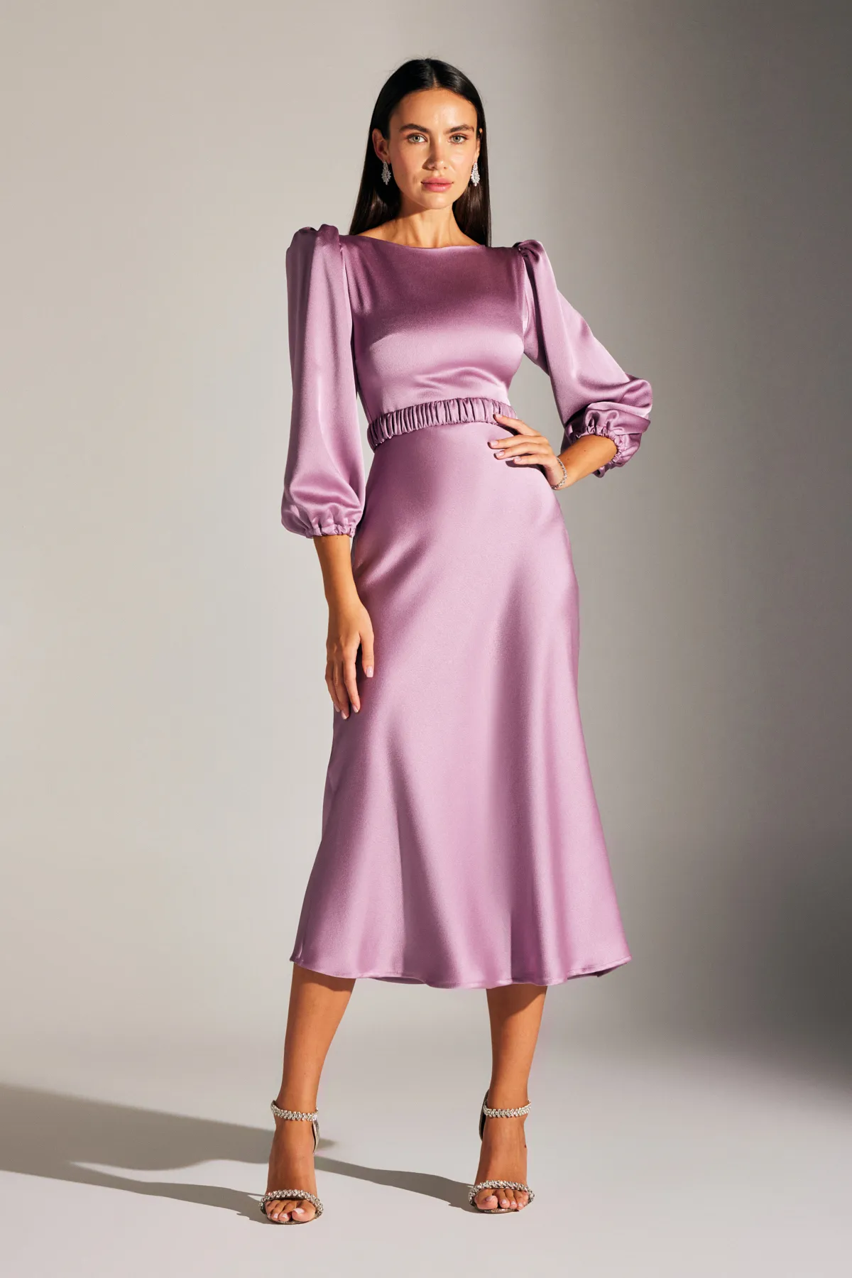 BETTY & SAM  Heleny Special Design Flieder-Verlobungskleid