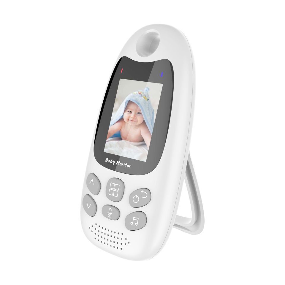 Ciskotu Video-Babyphone Babyphone mit Kamera, Nachtsicht, Temperaturanzeige, Schlaflieder