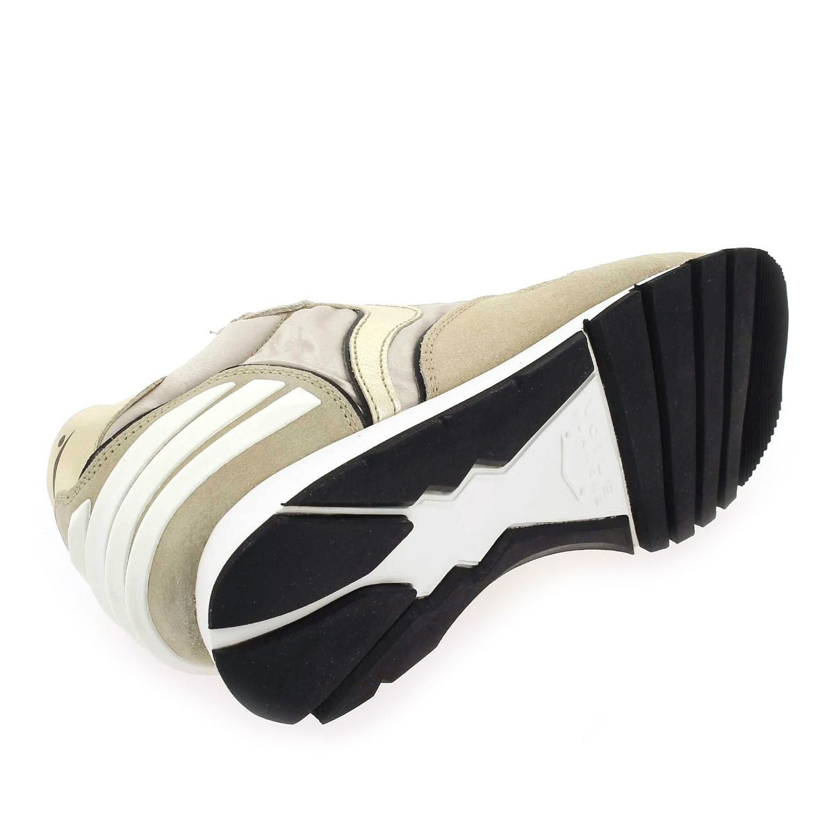 Voile Blanche  JULIA POWER - Beige Platine