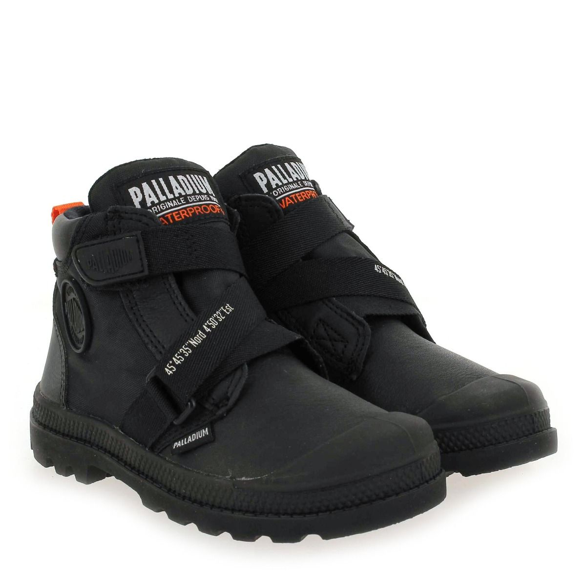 Palladium  HI CUFF S WP K - Noir