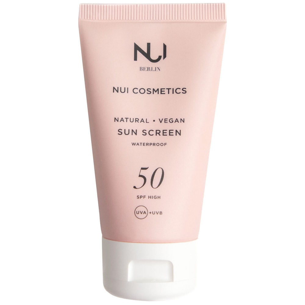 Nui Cosmetics Natural and Vegan Sun Screen SPF 50 Créme solaire