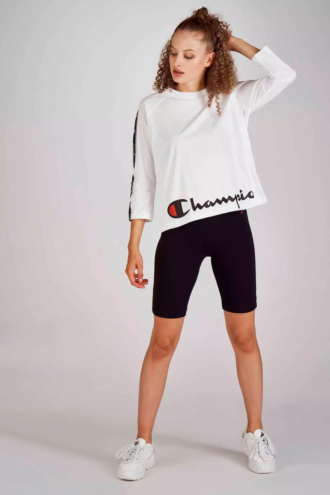Champion Tshirts Femme couleur blanc