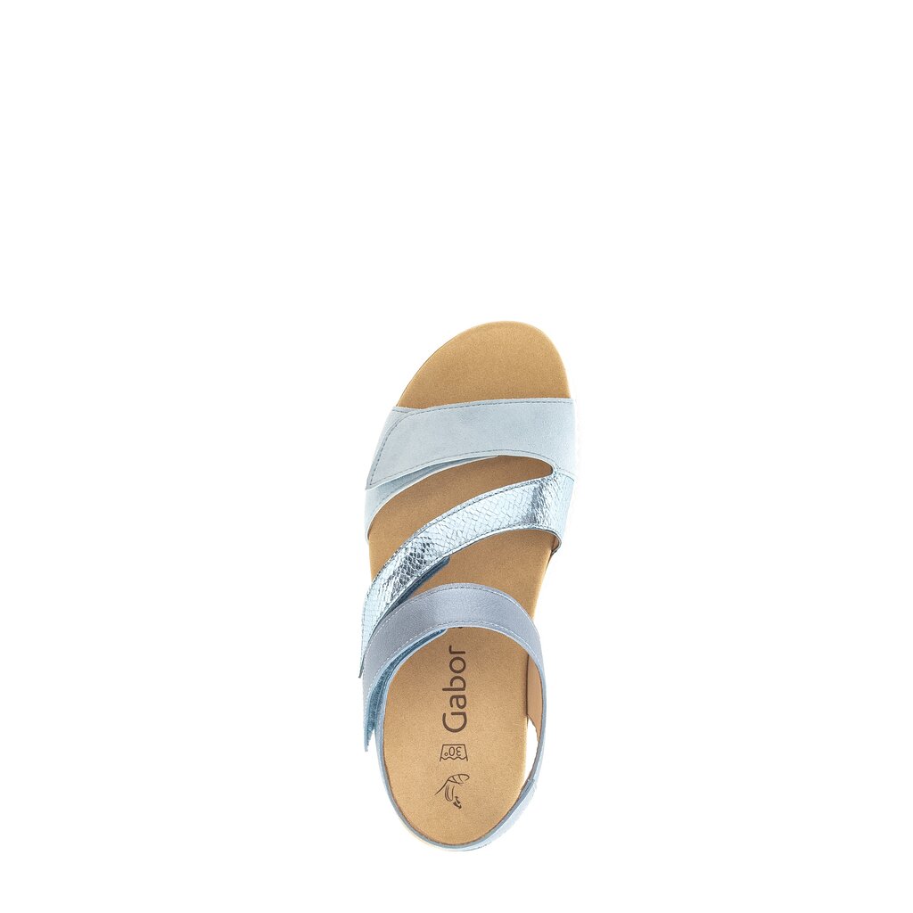 Gabor fashion Riemchensandale blau