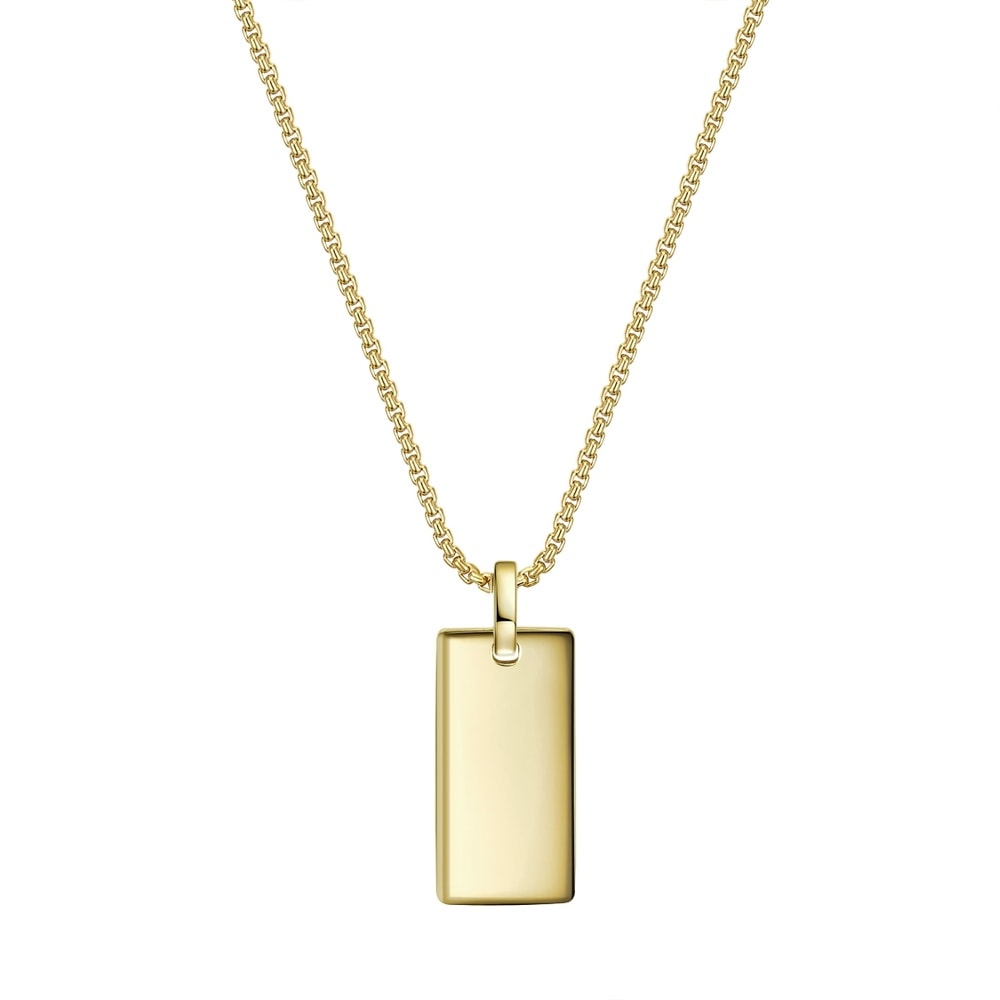 Glanzstücke München Collier en argent Argent sterling en Or jaune collier