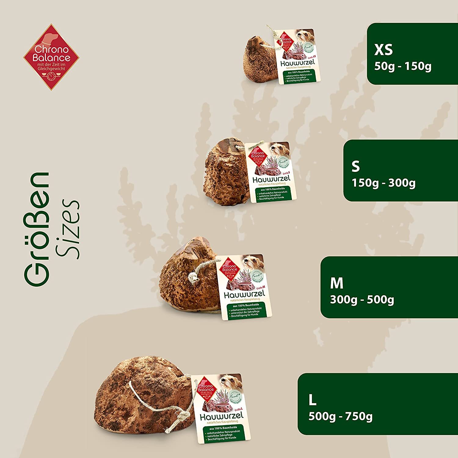 ChronoBalance Snacks ChronoBalance Kauwurzel Baumheide 220 g