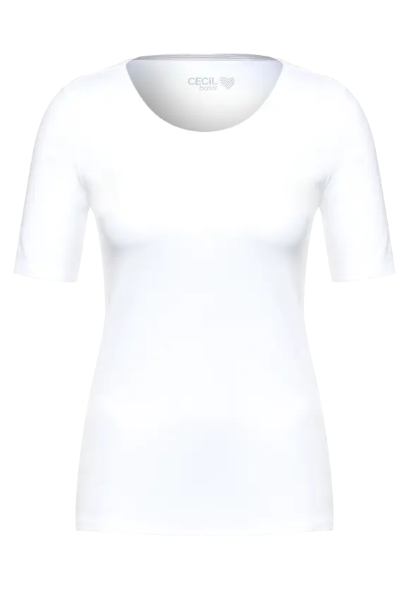 CECIL T-Shirt in Unifarbe