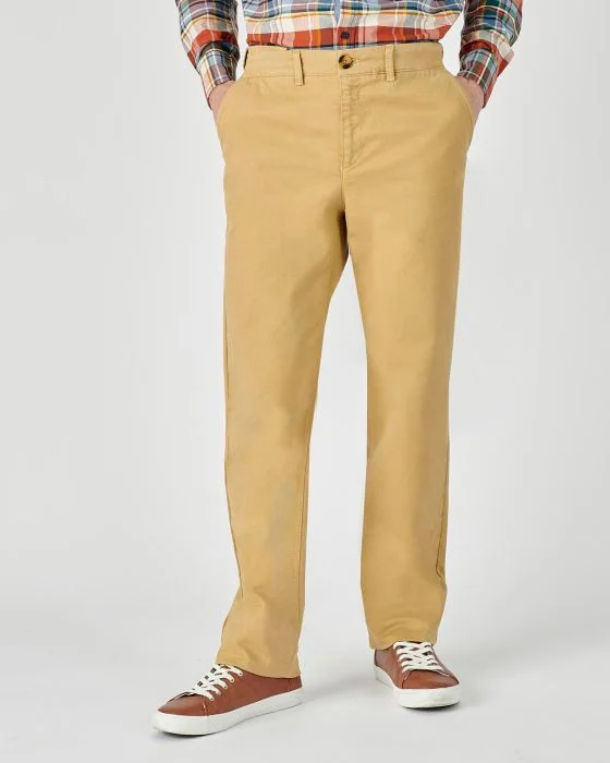 Pantalon chino toile épaisse chaude