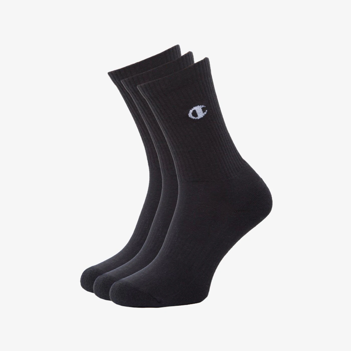 CHAMPION SOCKEN SOCKET 3PACK Schwarz