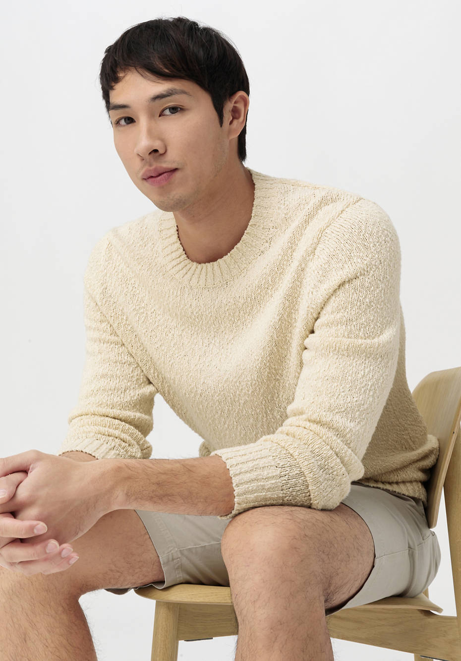 Pullover aus reiner Bio-Baumwolle