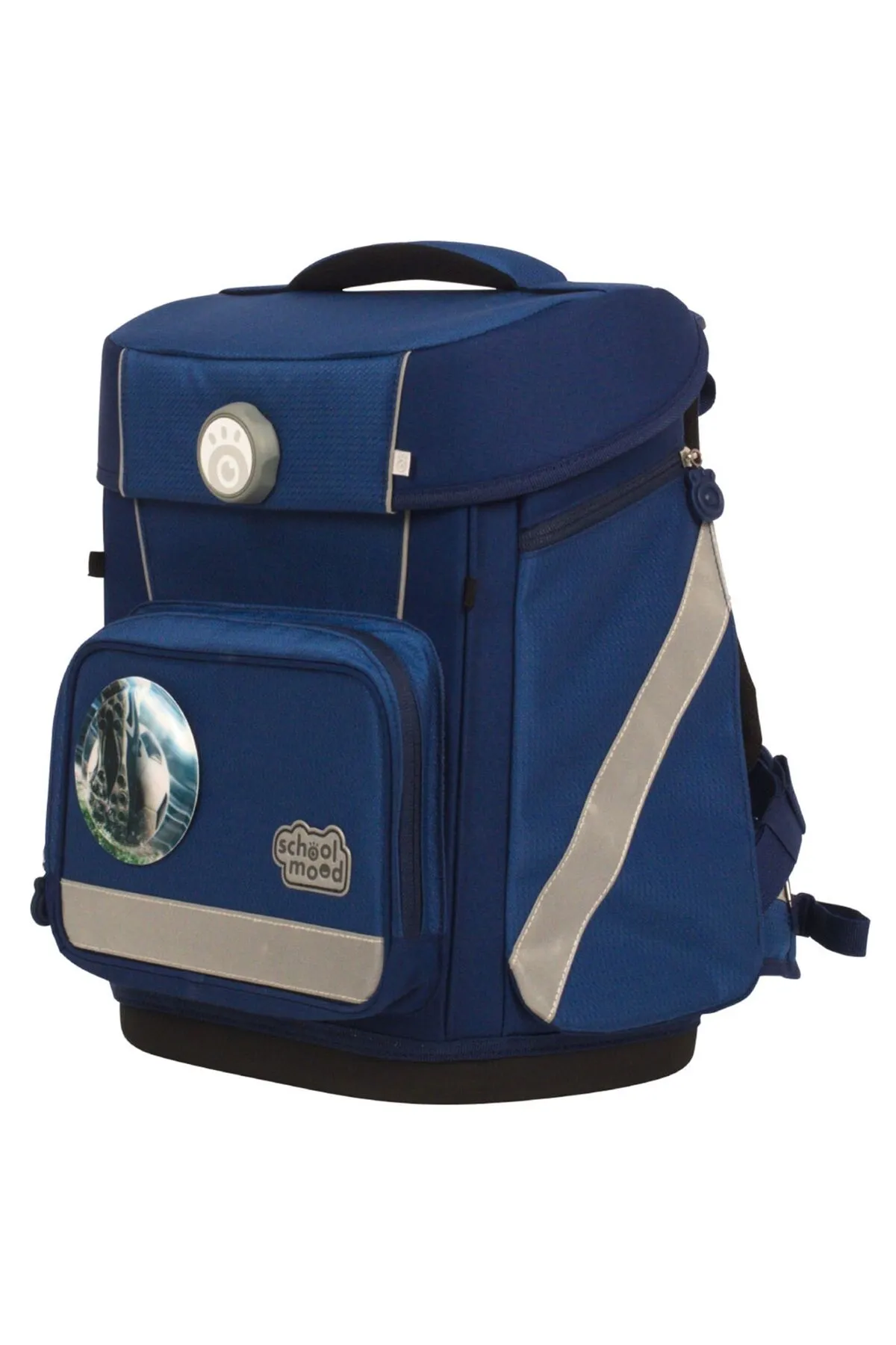 School Mood  Schulrucksack - Grau - Unifarben