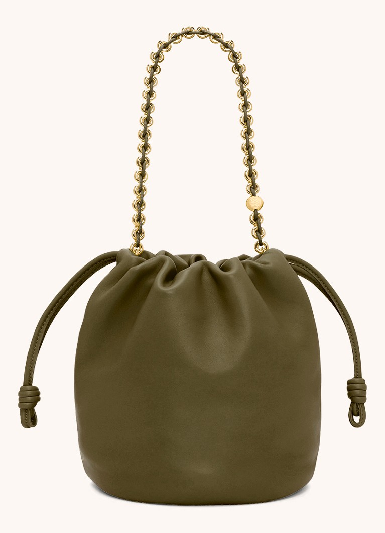 LOEWE Flamenco Purse Bucket crossbody bag made of lambskin