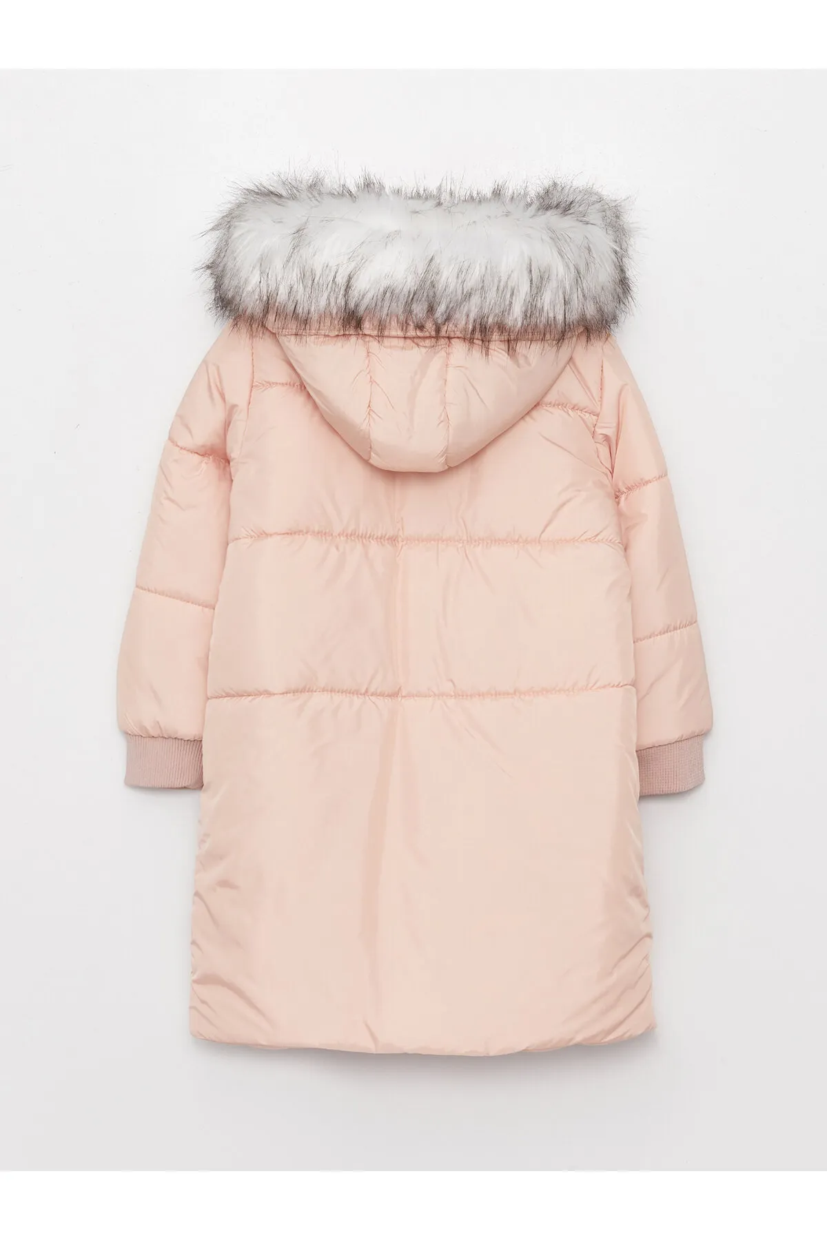 LC Waikiki  Basic-Mantel für Mädchen mit Kapuze