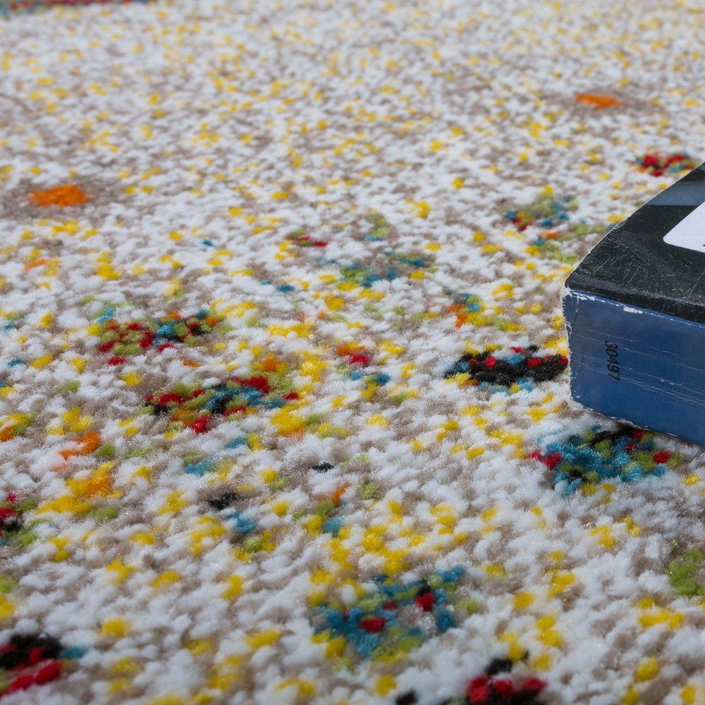 Teppich Nomaden 815, Paco Home, rechteckig, Höhe: 16 mm, Kurzflor, Gabbeh Design, gestreift, ideal im Wohnzimmer & Schlafzimmer