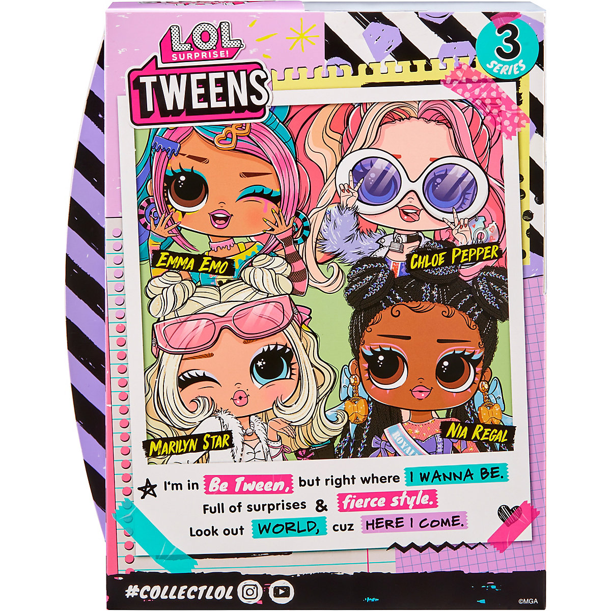 MGA 584087EUC L.O.L. Surprise Tweens Serie 3 - Nia Regal
