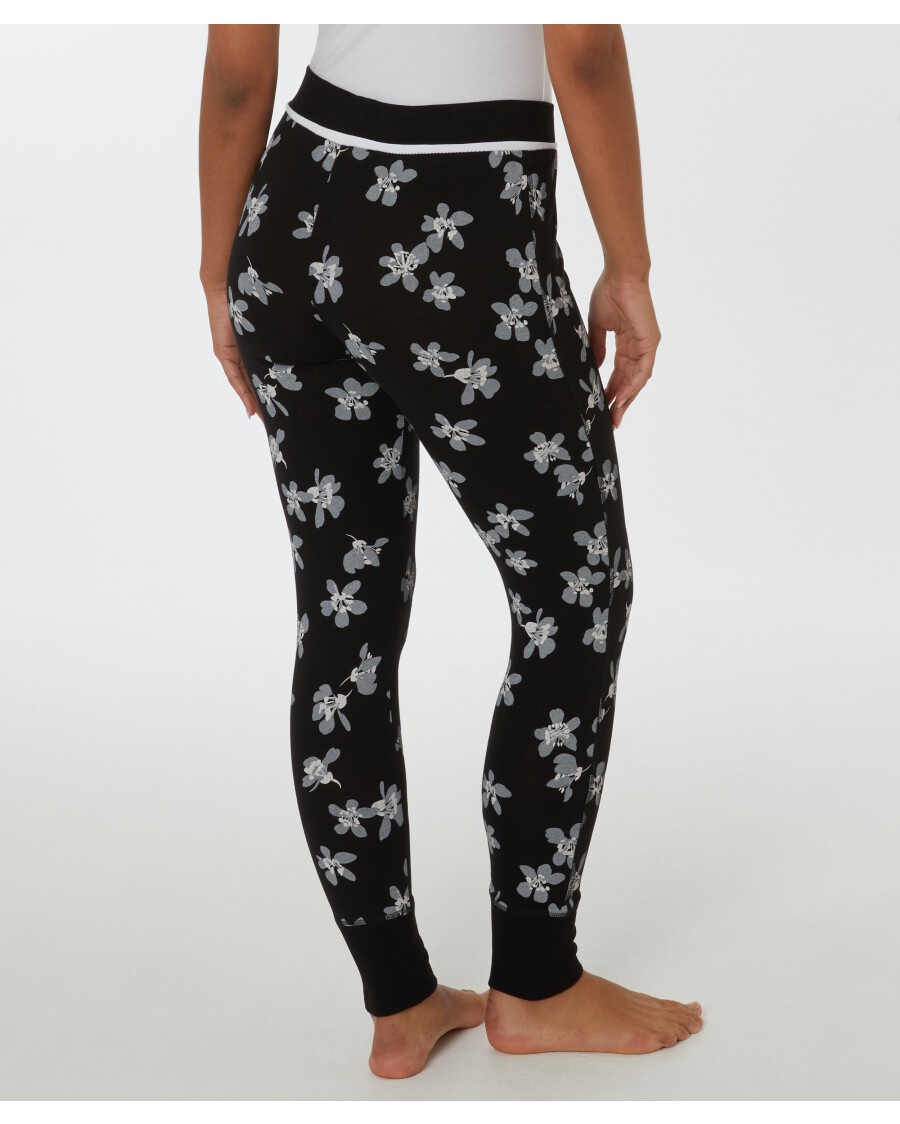 Geblümte Pyjamahose