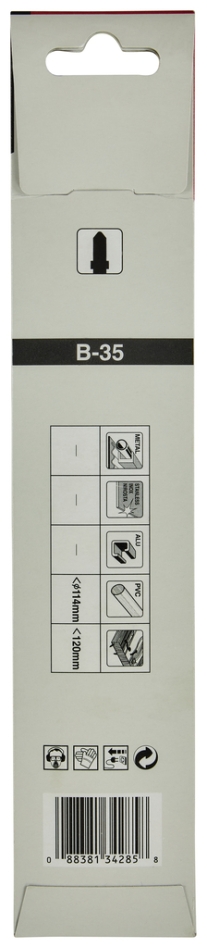Makita pribor B-10469 list ubodne pile B35 bimetal 3 dijela