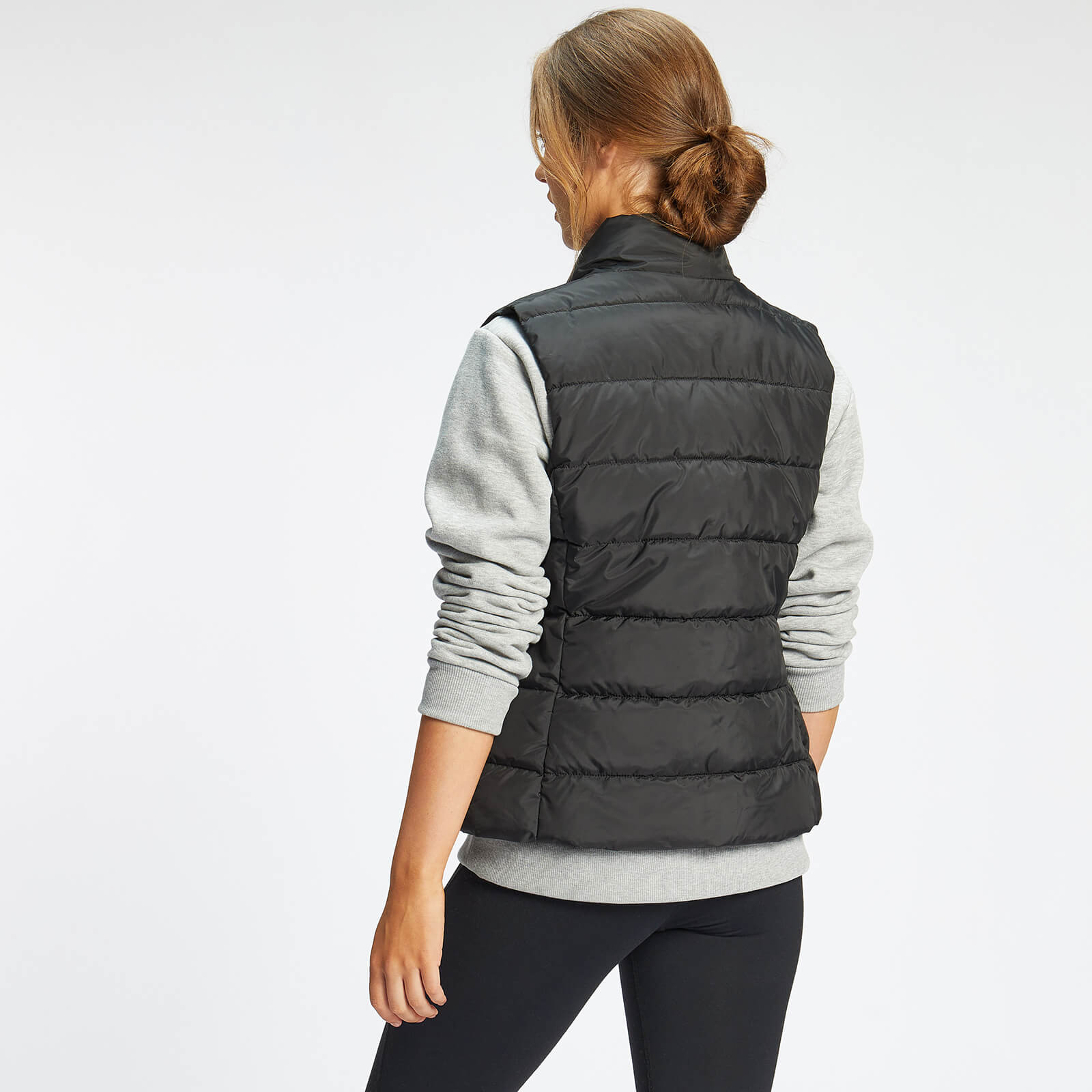 Doudoune légère sans manches MP Outerwear pour femmes – Noir