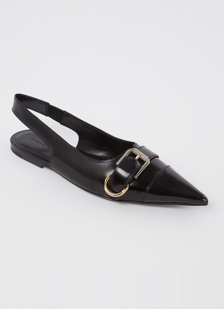 Givenchy Voyou calfskin slingback