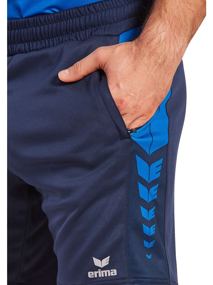 erima Six Wings Shorts in new navy/new royal günstig kaufen