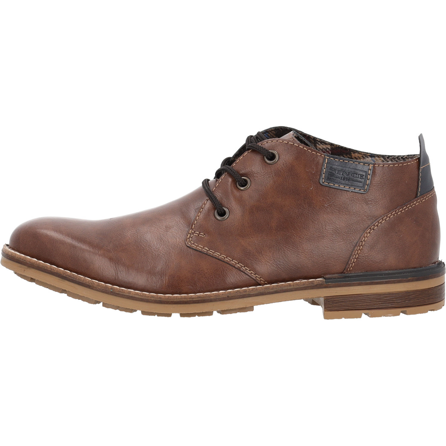 Rieker B1340, Schnürschuhe, Herren, Nuss/River