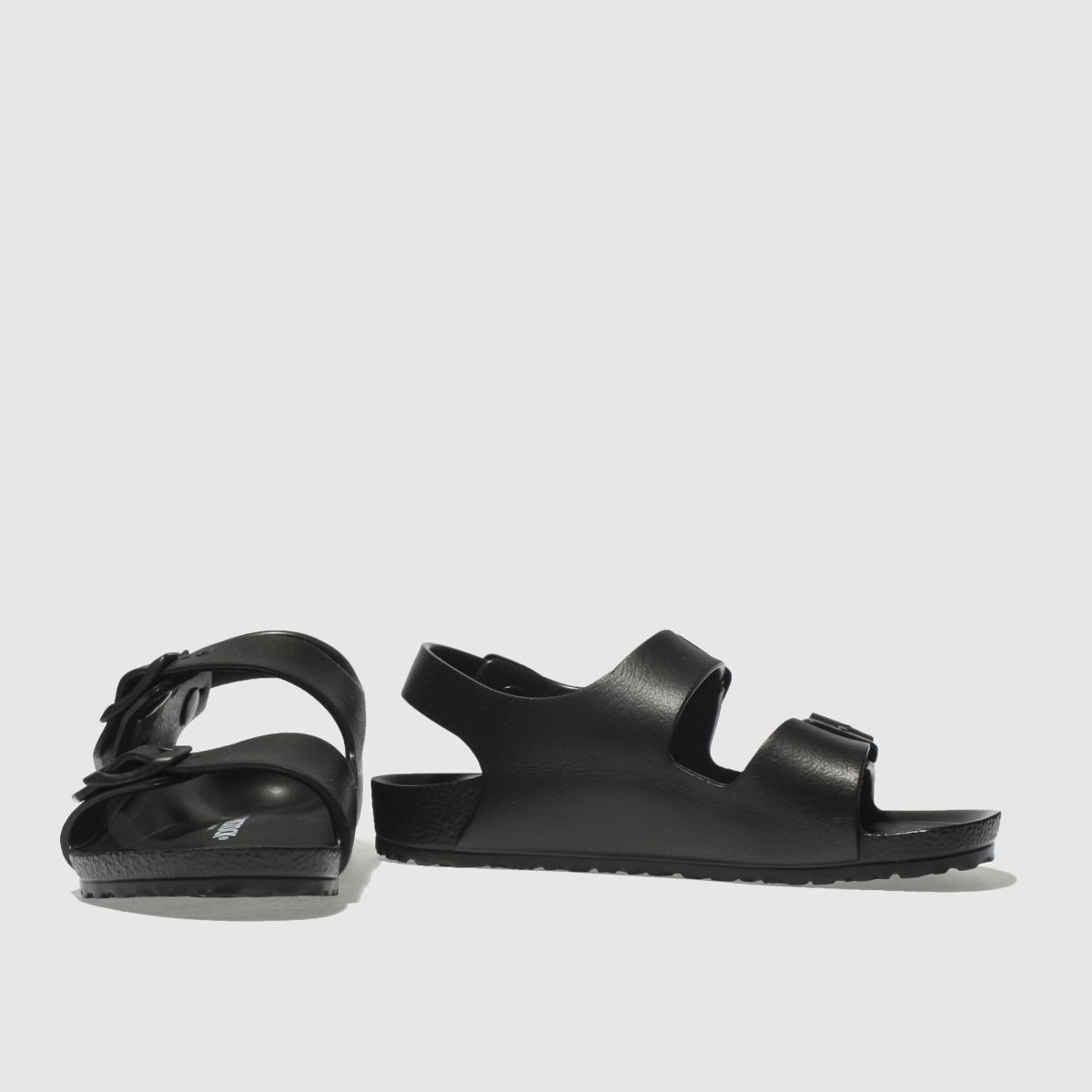 BIRKENSTOCK svarta milano eva juniorsandaler