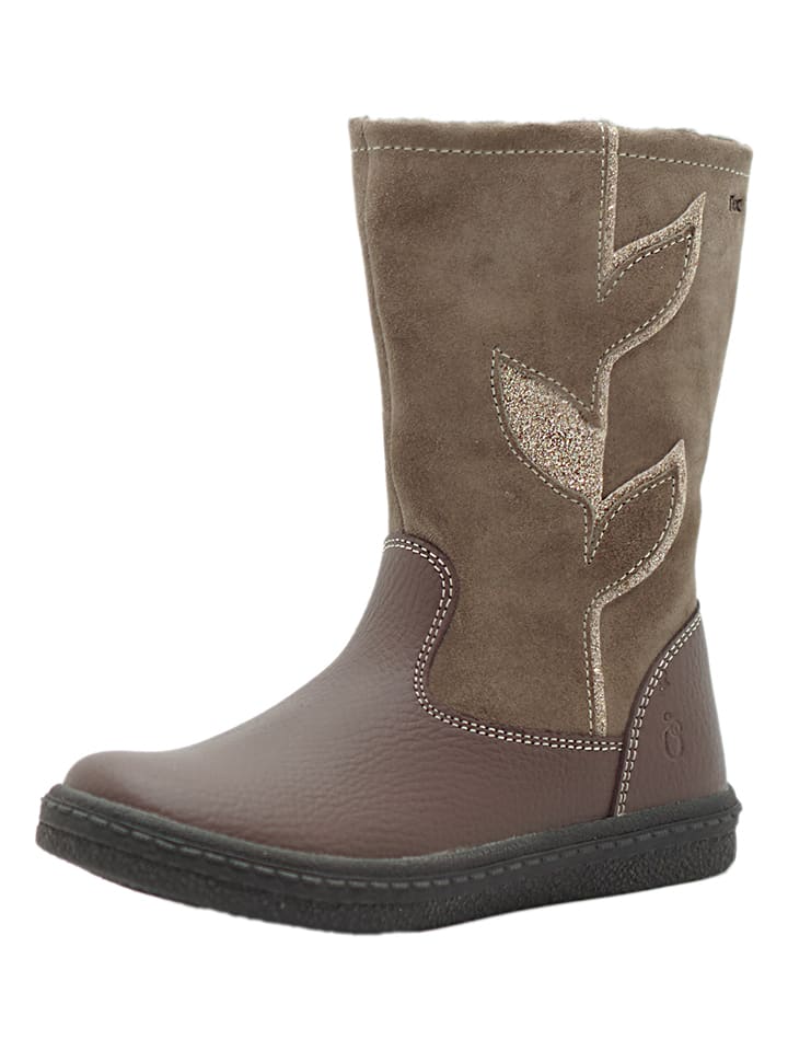 lamino Leder-Boots in Mauve günstig kaufen