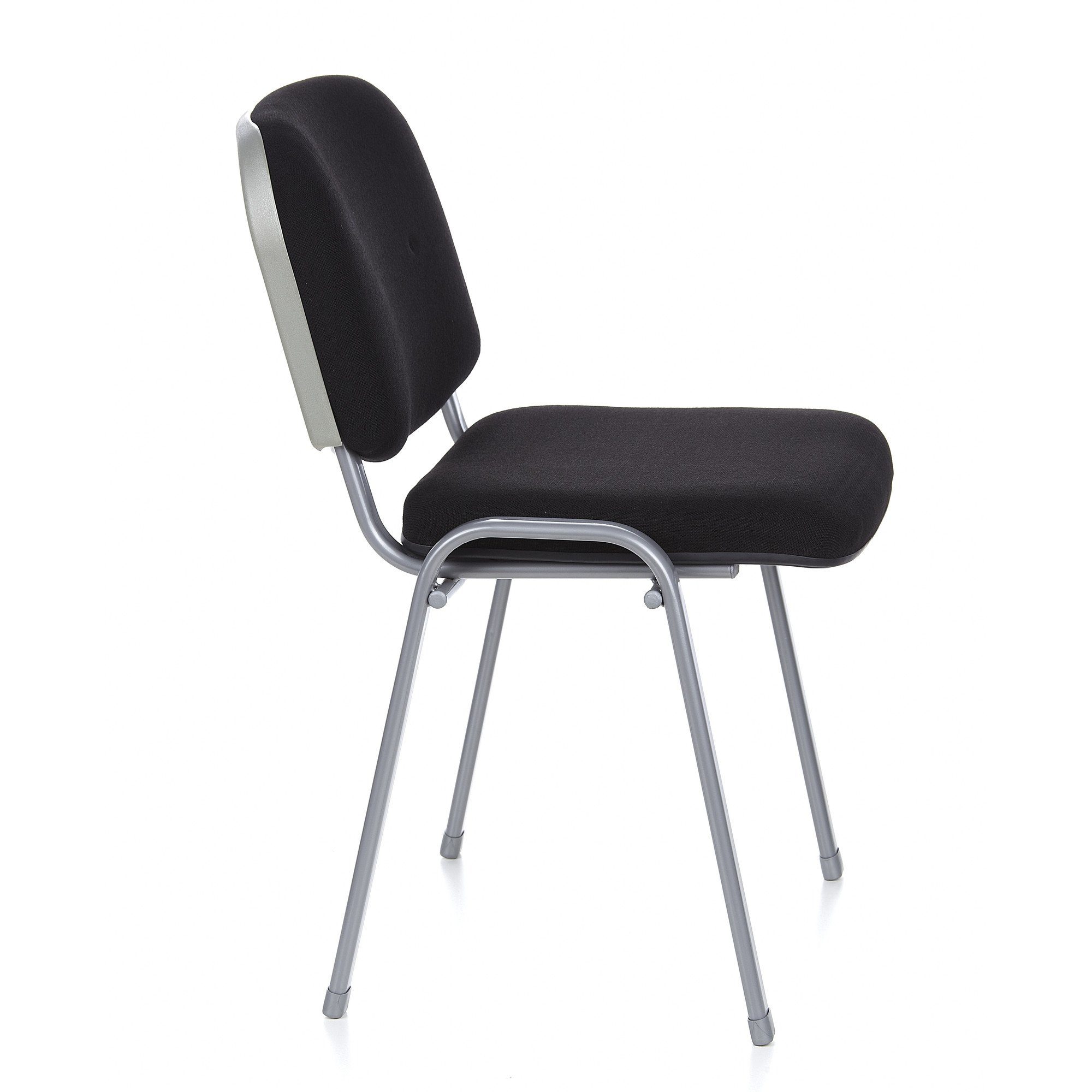 hjh OFFICE 4-Fußstuhl Vierfußstuhl 4er Pack XT 600 Stoff, Besucherstuhl Stuhl