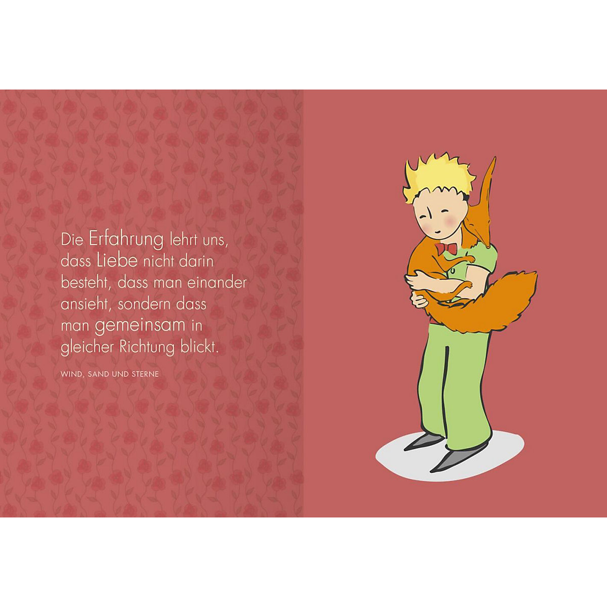 Man sieht nur mit dem Herzen gut