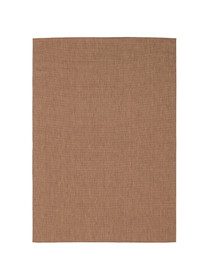 Pergamon In & Outdoor Teppich Flachgewebe Valencia Mix in Braun günstig kaufen