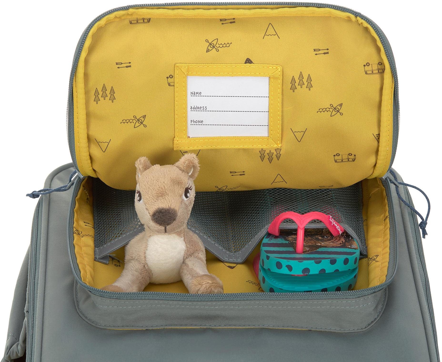LÄSSIG Kinderkoffer Adventure, Bus, PETA-approved vegan