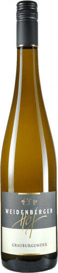 2021 Grauburgunder trocken - Weingut Weidenberger Hof