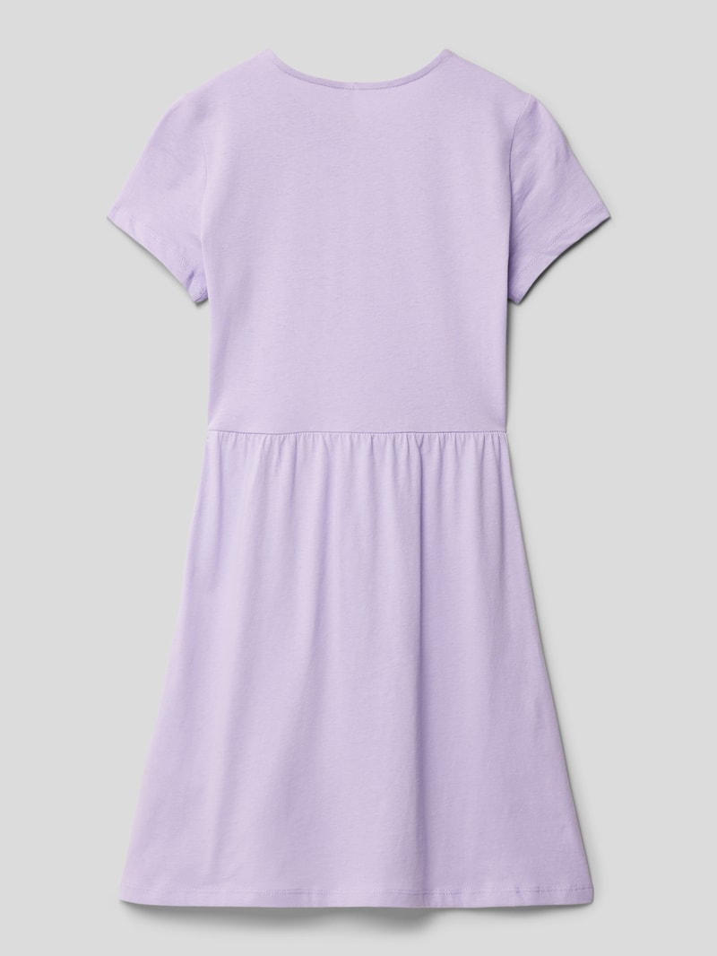 Kleid mit Rundhalsausschnitt Modell 'STELLA' in flieder