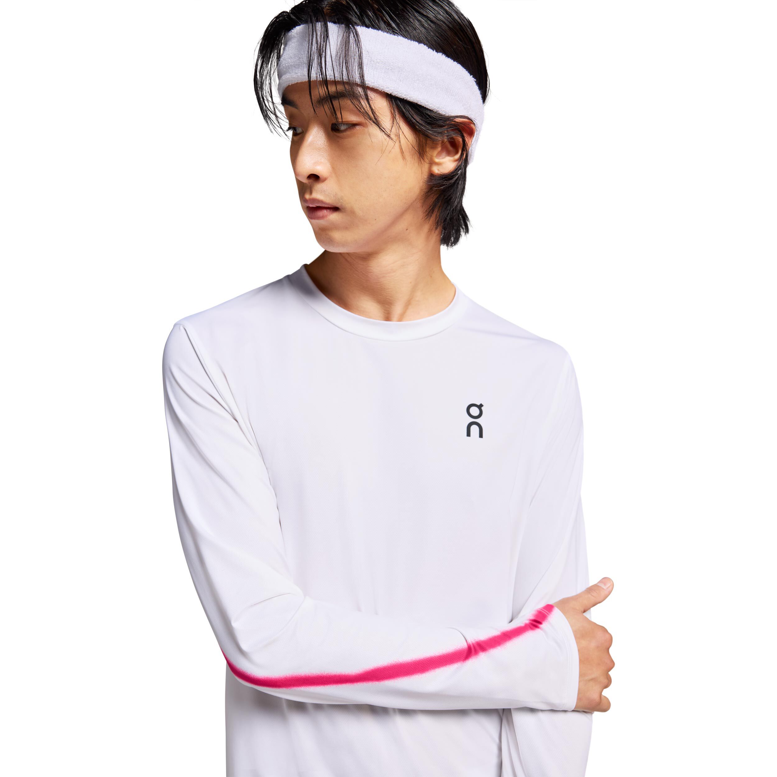 Court Longsleeve Herren - Weiß